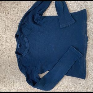 Brandt Melville Navy Blue Long sleeve Top